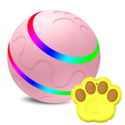 Smart Self-Rotating Cat Ball Toy – USB Rechargeable