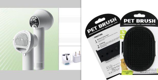 Smart Pet Hair Dryer & Grooming Comb for Dogs & Cats