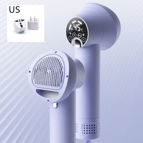 Smart Pet Hair Dryer & Grooming Comb for Dogs & Cats