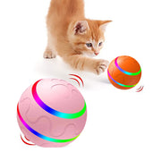 Smart Self-Rotating Cat Ball Toy – USB Rechargeable