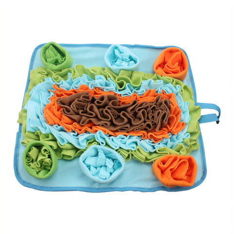 Snuffle Mat for Dogs – Nosework Slow-Feeding Training Mat