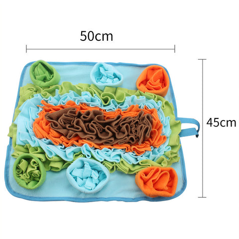 Snuffle Mat for Dogs – Nosework Slow-Feeding Training Mat