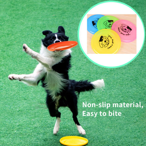 Silicone Flying Saucer Dog & Cat Toy – Interactive Chew & Fetch Disc