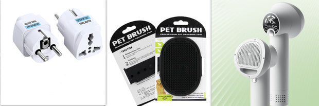 Smart Pet Hair Dryer & Grooming Comb for Dogs & Cats