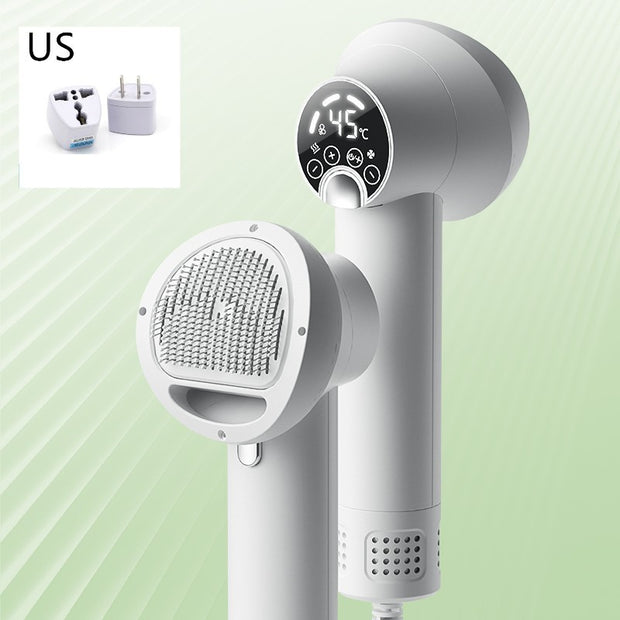 Smart Pet Hair Dryer & Grooming Comb for Dogs & Cats