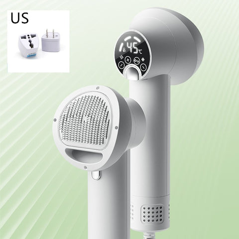 Smart Pet Hair Dryer & Grooming Comb for Dogs & Cats